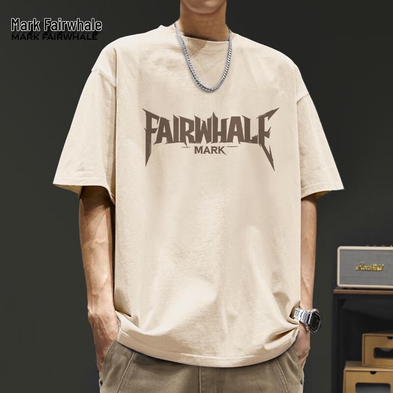 Mark Fairwhale Men s Loose Fit Pure Cotton T-Shirt 2XL