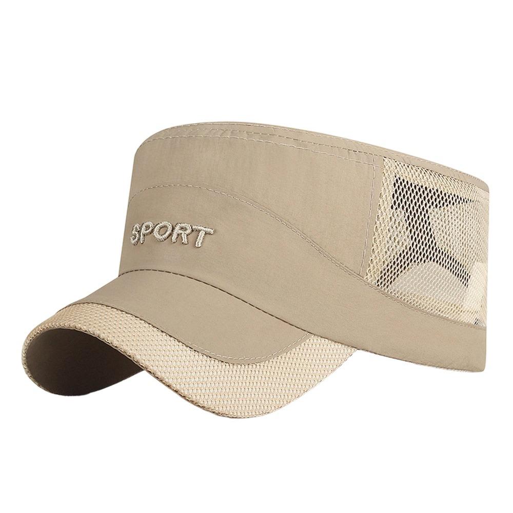 

Breathable Baseball Cap Anti-UV Peaked cap Fashion Fishing Hat Spring Summer бежевый