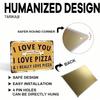 Retro Metal Tin Sign 8x12 Funny Pizza Lover Wall Art Home Decor