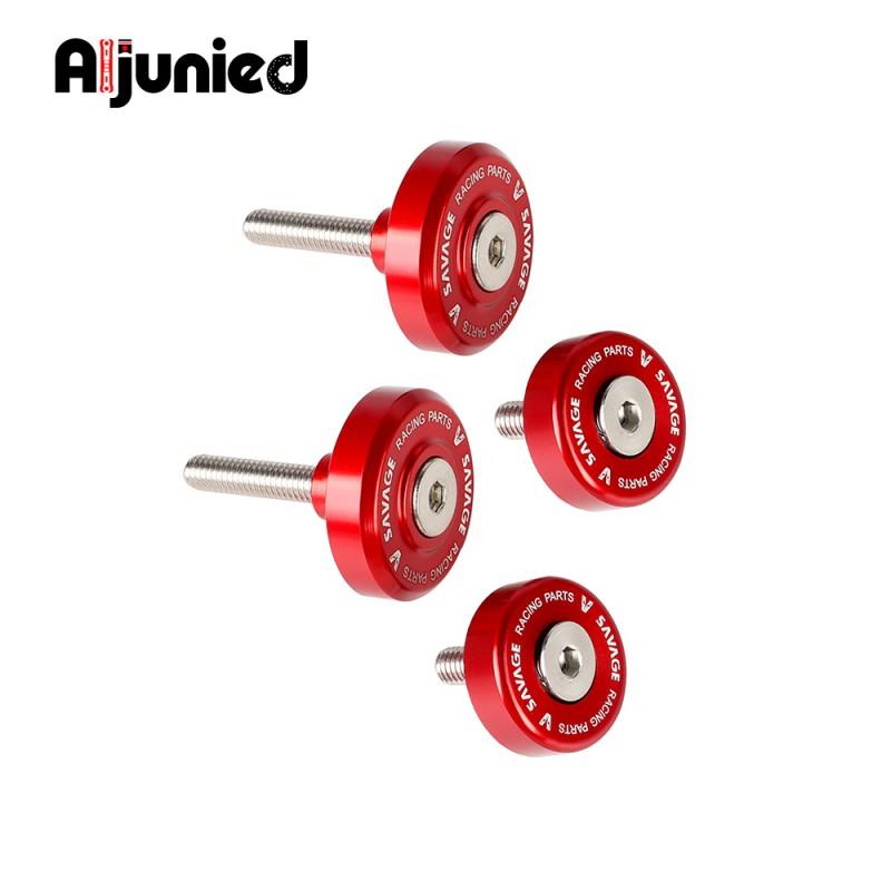 Aluminum Fuel Tank Cap Screw Cover Honda XR250R XR400R XR400 Motard Motorcycle Aftermarket Upgrade