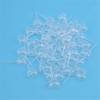 50 Pcs Heart Shaped Creative Plastic Dropper Cream Transfer Straws