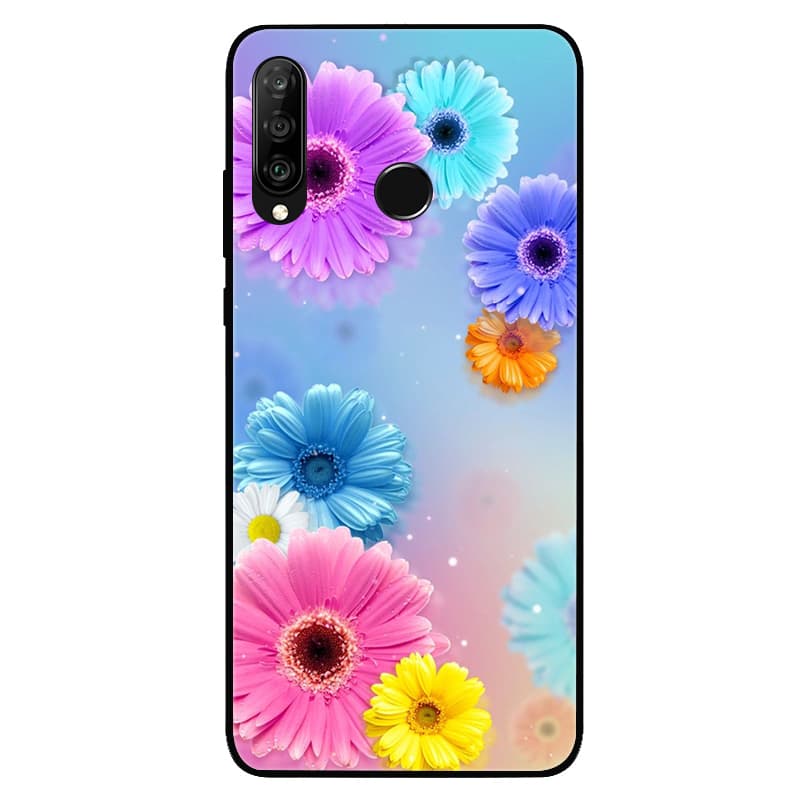 For Huawei P30 Lite Case Cover 6.15 inch Soft TPU Phone Case For Huawei P 30 lite Bumper Cover For Huawei P30 lite Coques Fundas