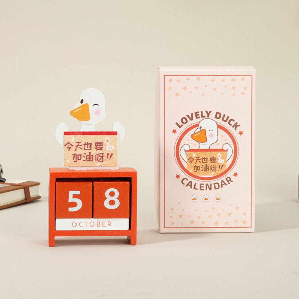 Countdown-Blockkalender der Astronaut-Serie, Zeitplanplaner, ewiger Blockkalender für das Büro