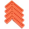 4Pcs L Type Plastic Squares Multi Purpose Strong Practicability Easy to Use Plastic Right Angle Positioner for Drawers4
