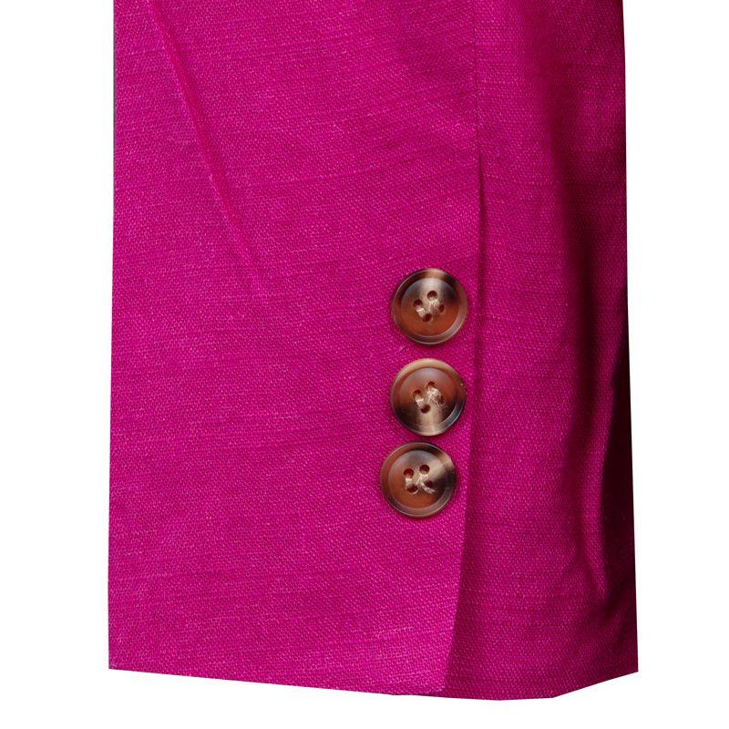 Veste de blazer à revers fushia Vivano Femme LA PETITE ETOILE
