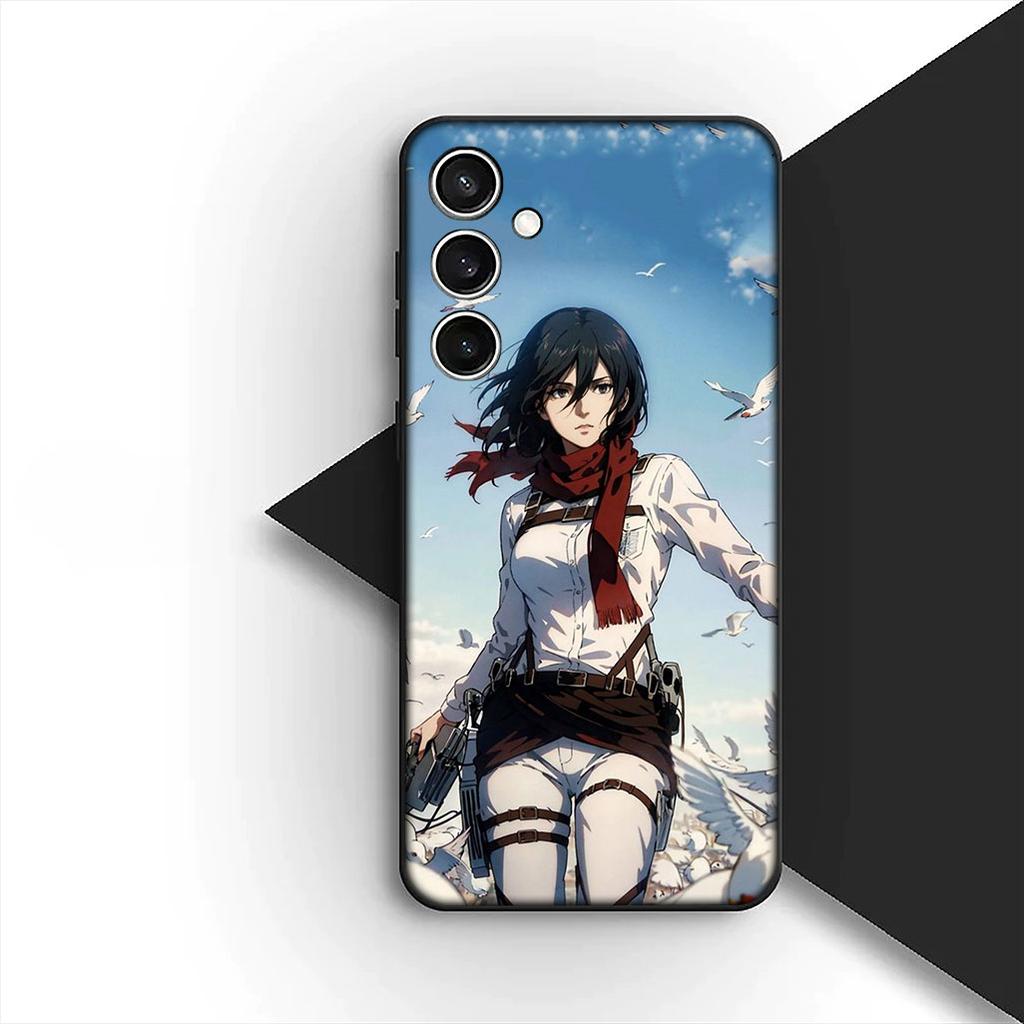 Cover for Xiaomi Poco C75 C65 C85 X7 X6 M8 F7 F8 Ultra F6 Pro Casing Phone Case Levi Cartoon Attack On Titan Eren Jaeger