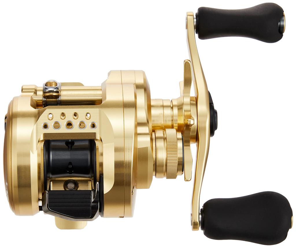SHIMANO Bait naviják Double Shaft Reel Bass Calcutta Conquest 2021 100HG RIGHT Bass Fishing
