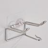 Stainless Steel Hair Dryer Holder Wall Mounted No Drill Bathroom Blower Storage Rack