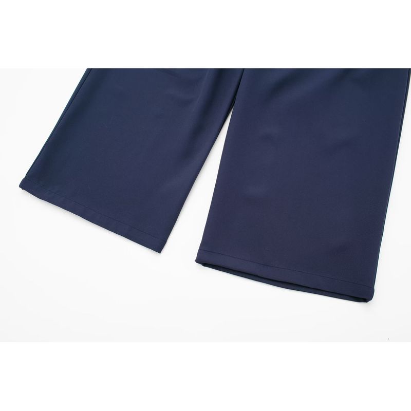 Kaslead Women's Clothing Slim Looking High Waist Casual Loose Pants