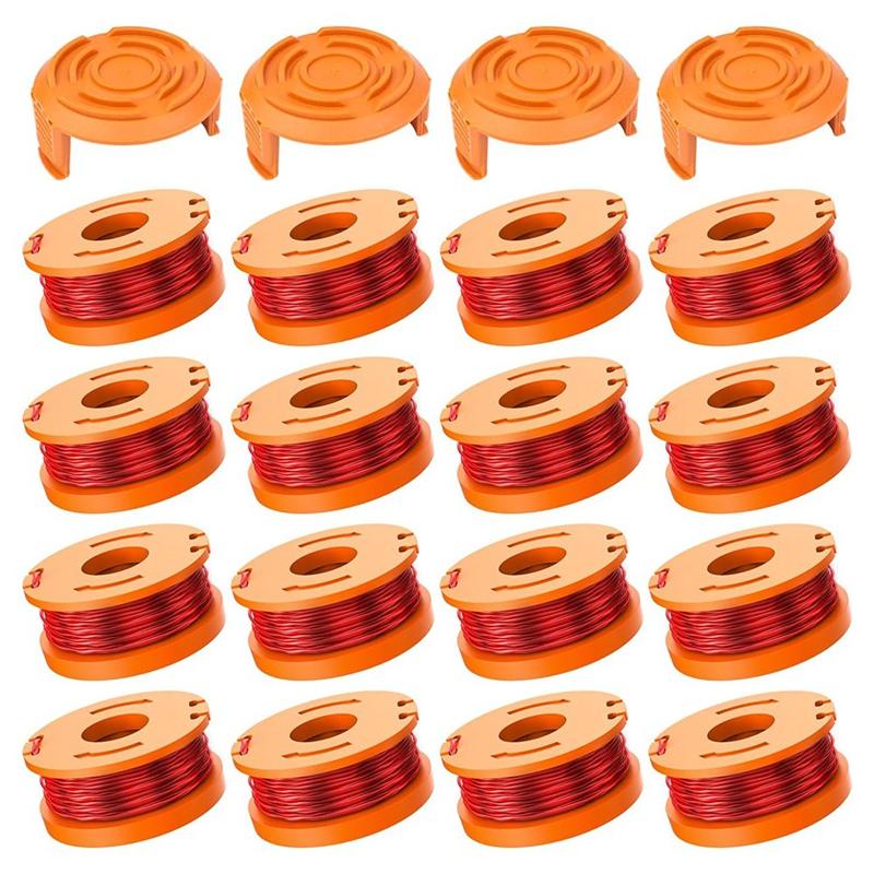 A96I-Trimmer Spool Line For Worx Replacement Grass Trimmer Line Spool Set For Worx Weed Eater 10FT/3.1M