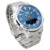 Casio World Time Ana-Digi Quartz Watch AMW-880D-2A1V Grayish Blue Metal Band