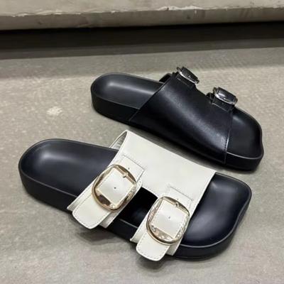 Pantofole Piatte da Donna alla Moda Scarpe Casual alla Moda Scarpe Comode per Camminare Sandali da Donna Firmati Ciabatte Estive 2025 Spiaggia Mujer Zapatos