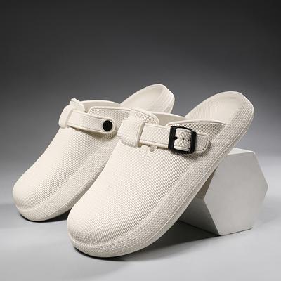 Fashion Classic Men Clogs Slides Fashion EVA Insole Men Mules Slippers Arch Support Waterproof Garden Shoes Adjustable Sandals