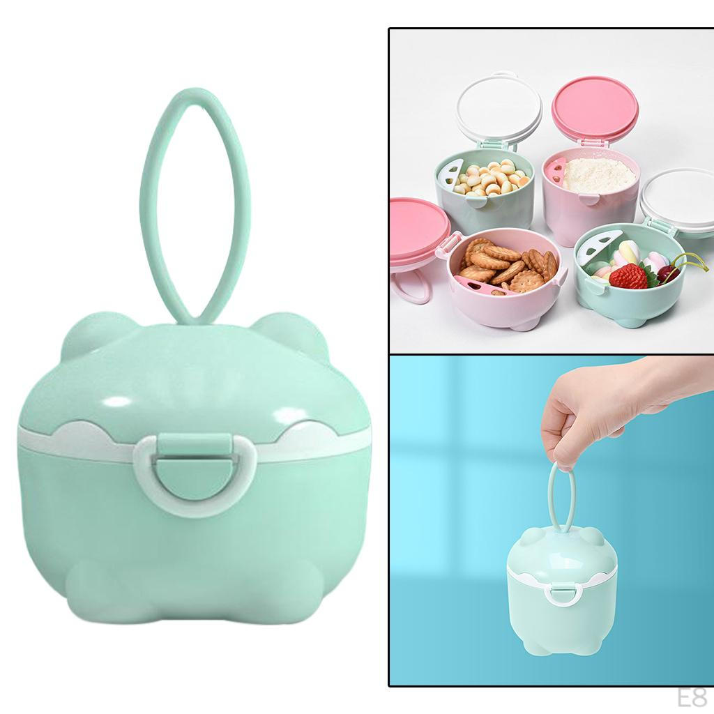 Baby Formula Dispenser Portable Cute Food Storage Box Essential Cereal Infant Toddle Snacks