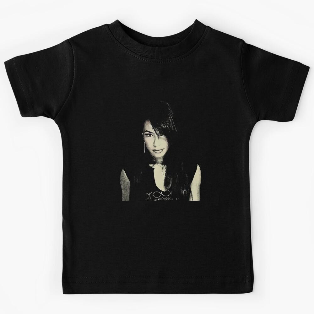 Aaliyah - RETRO VINTAGE SKETCH #9436 Kids T-Shirt 150