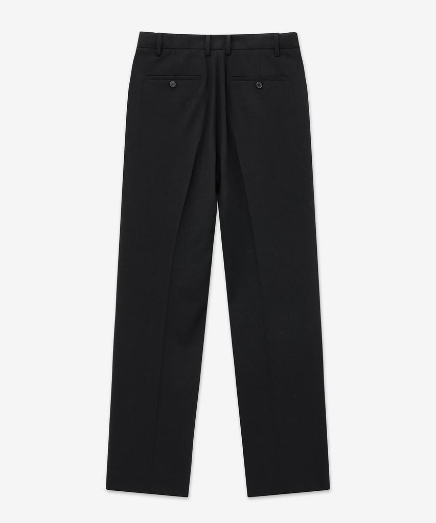 Tienjiti Wool Blend Office Pants (Black) Tnpa6E112Bk