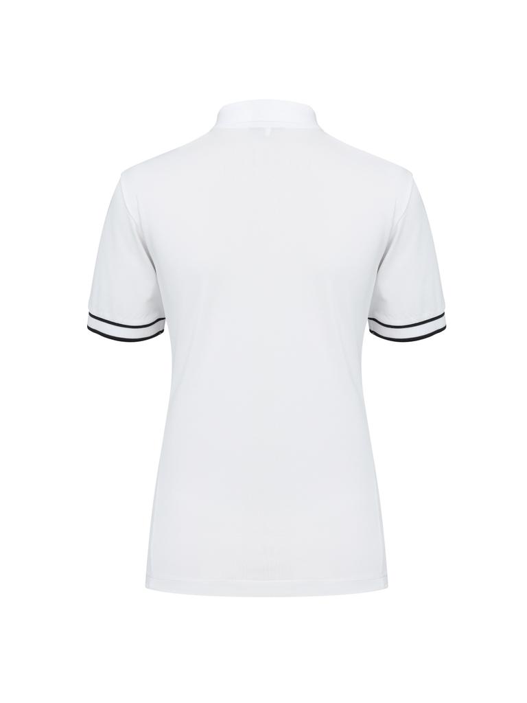 WIDEANGLE Co Essential Short Sleeve Polo Shirt L_White