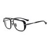 Shenzhen Glasses Frame Male And Female Tide Personality Double Beam Big Face Large Frame Titanium Frame Myopia Glasses Frame Ch8072