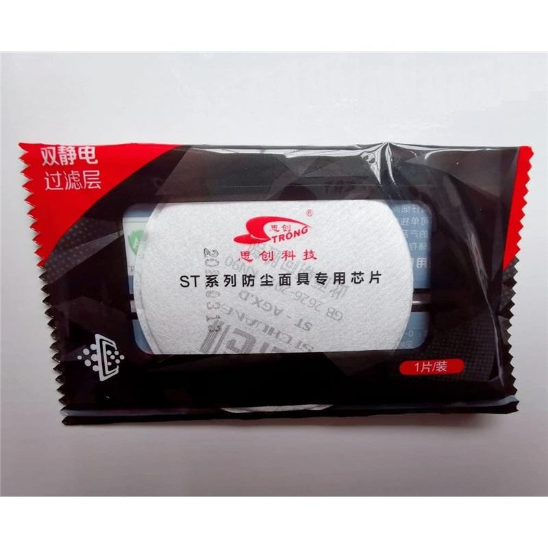 Forte 20 peças(10pack) Pré-filtro Cartucho Vapores Orgânicos Filtro para Respirador P-A-1 P-B-1 P-K-1 P-E-1, Branco,