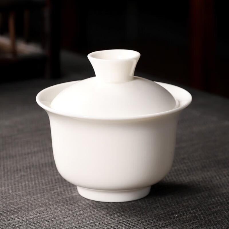 Wushiyuan Chinese White Gaiwan Tea Set