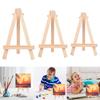 20 Pieces Triangles Easel Wood Easels Small Easel for Pictures Table Easel for Display of Painting Drawing Picture Frame