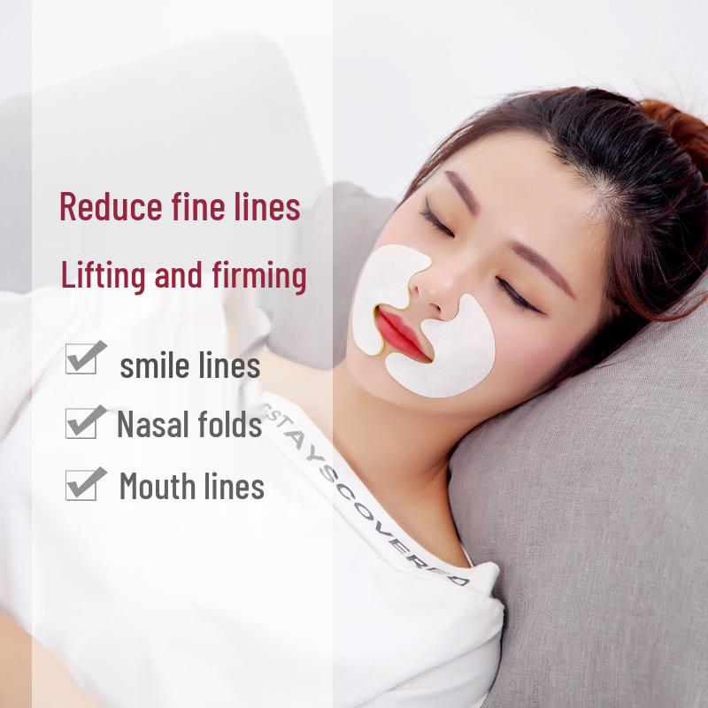Peptide Smile Firming Patch: Anti-Wrinkle Nasolabial Fold Treatment for Fine Lines & Lifting Regular Size