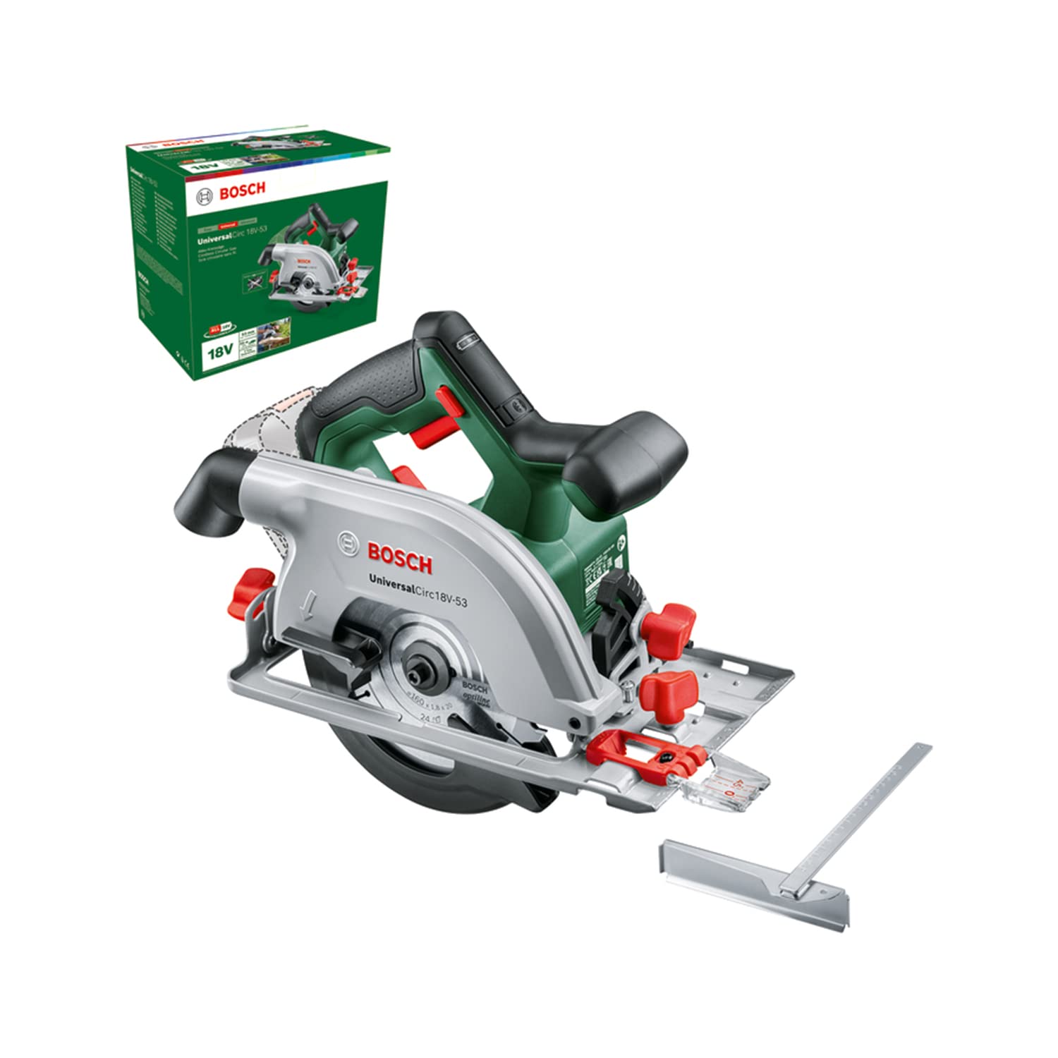 

Bosch 18V Cordless Circular Saw Unit Charger Sold Parallel Dust Collection and 160mm Saw (Main Only, Separately, Guide, Adapter, 24-Blade Blades)