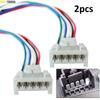 2PCS Pour Fiat Punto 188 MK2 Panda 169 MK3 Connecteur de Lampe de Feu Arrière 5 Voies Prise Connecteur de Réparation Faisceau de Câblage Pré-câblé 51277277