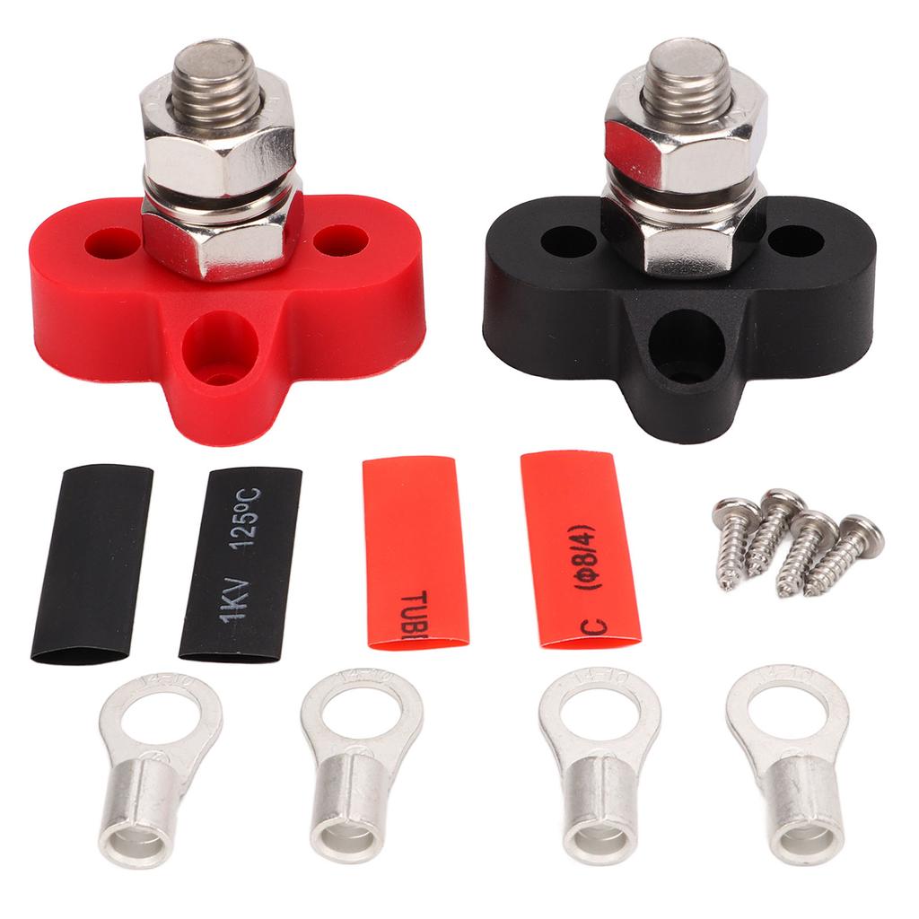 48V Power Distribution Studs Battery Power Ground Junction Post Bus Bar Connector