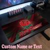 England Rugby Customized Name Text Mouse Pad, Large Desk Mouse Mat Personalized Home Office Present