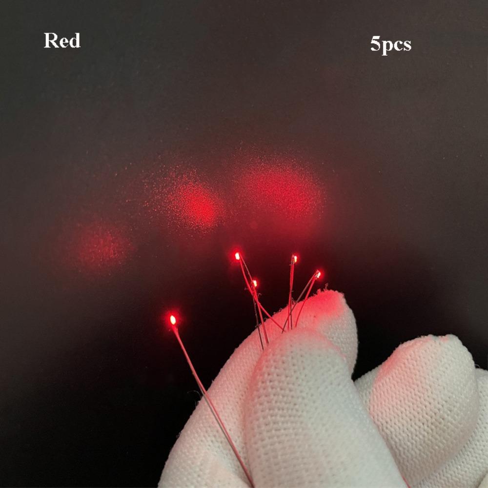 5pcs 0603 Figurines Building Blocks Wires DIY Materials Led SMD Wires  For Model Train