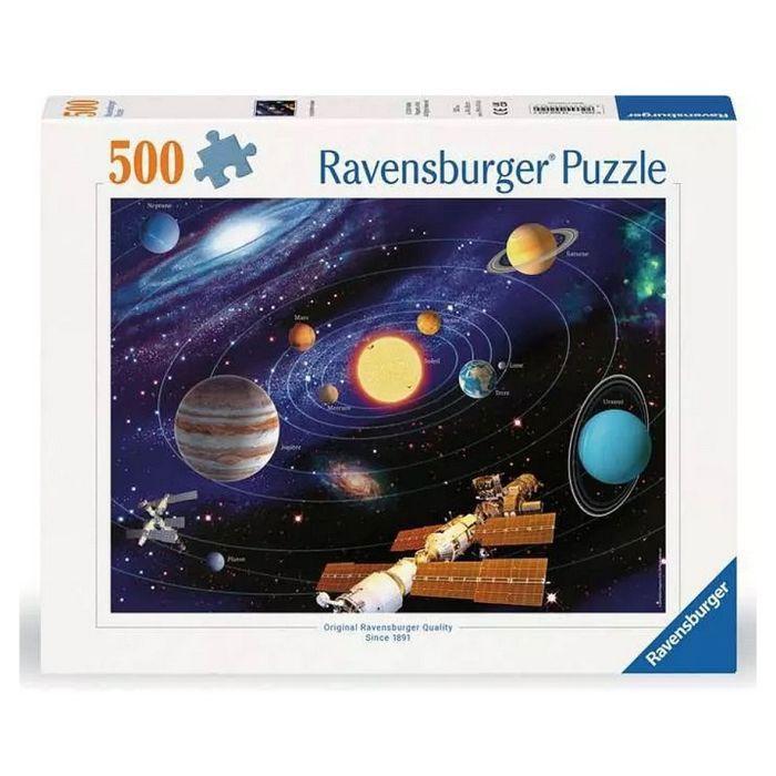 500p puzzle Systeme solaire - NATHAN JEUX - Bleu - Dès 12 ans