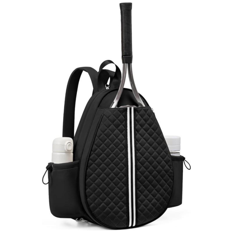 Large Multi-Layer Sports Backpack & Crossbody Tennis Bag for Professional Use