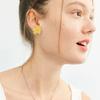 June Flower Earring_Yellow