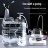 Mengqido 7.5L Transparent Portable Tea Table Water Dispenser