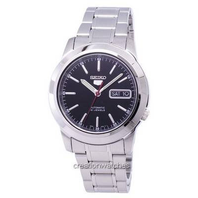 Refurbished Seiko 5 Automatic SNKE53 SNKE53K1 SNKE53K Men s Watch чёрный