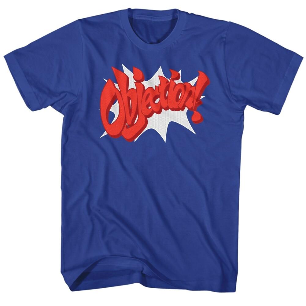 Ace Attorney Objection Royal Adult T-Shirt S