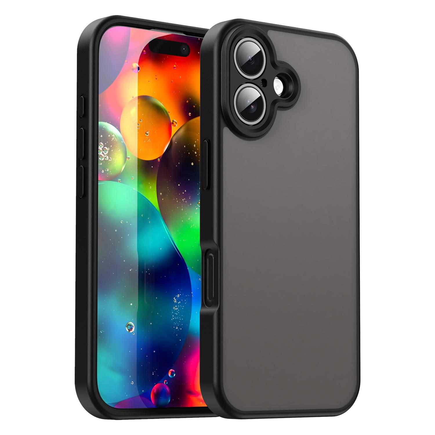 iPhone 17 Phone Case, Matte Shockproof Phone Case Cover for iPhone 17