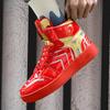 AJ Marvel Venom Joint Limited Edition Spider-Man High Top Men's Shoes Couple Trend Versatile Board Shoes