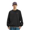 Calvin Klein Solid Color Embroidered Letter Casual Round Neck Long Sleeve Sweatshirt Men Tops Space-Black 40QM430-BAE