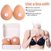 Realistic Silicone Adhesive False Breast Forms Male Crossdresser Shemale Fake Boobs/with Bra for Drag Queen Cosplay Transvestite