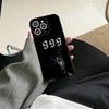 Coque de téléphone pour iPhone 17, 16, 15, 14, 13, 12, 11 Plus, Pro Max, Autres Housse Souple Noire Rapper 999 J-Juice W-WRLD