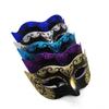 Maschera da Festa Maschera a Tema Natalizio Maschera di Carnevale Jazz Per Ballo in Maschera Evento Cosplay Regalo di Natale
