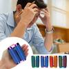 3D Printed Spiky Roller Fidget Toy Anxiety Stress Relief Kids Teens Adults Handheld Bumpy Rolling Massage Stick Portable Double-Rows Roller Sensory