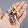 Men's Jewelry Hip-hop Punk Men's Accessories Chain Bracelet Teenager Jewelry Gold Dragon Bracelet