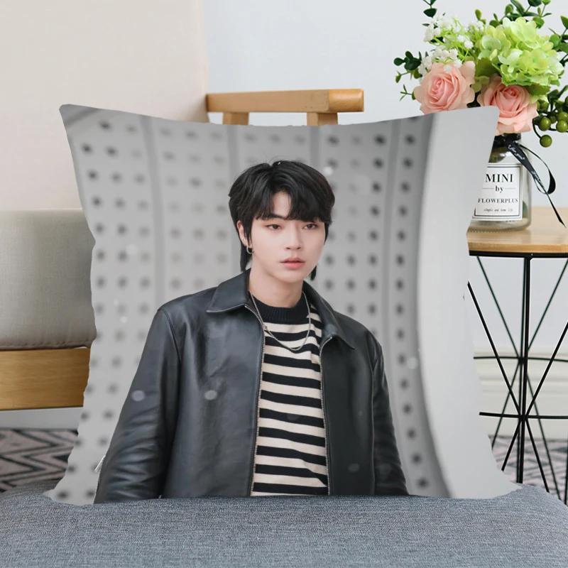 KPOP Hwang In Yeop Pillow Case True Beauty For Home Decorative Pillows Cover Invisible Zippered Throw PillowCases 45X45cm