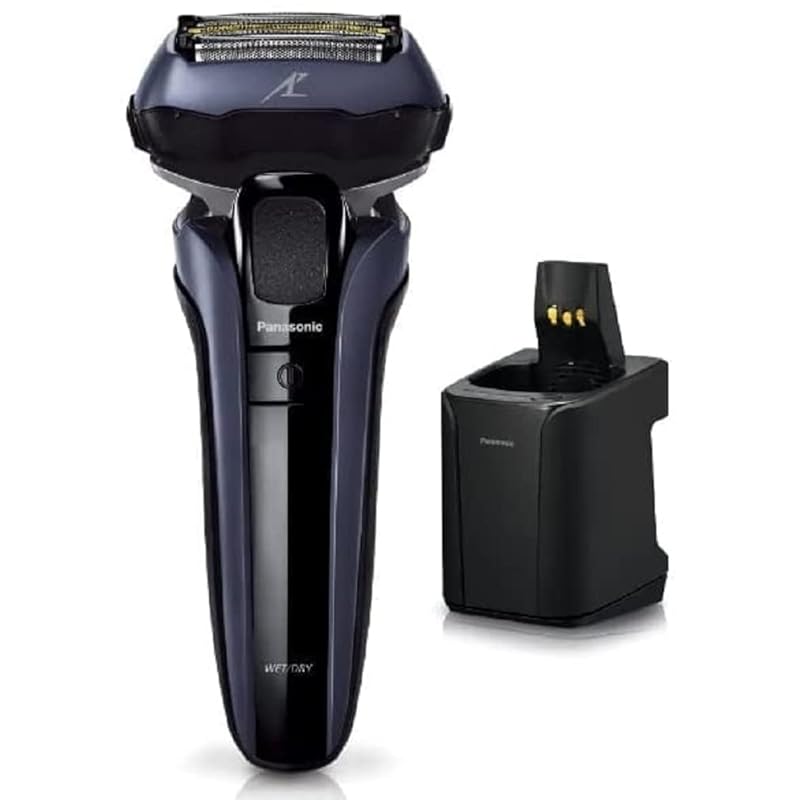 

panasonic Lamb Dash PRO mens shaver 5 blades With washer blue ES-LV7V-A