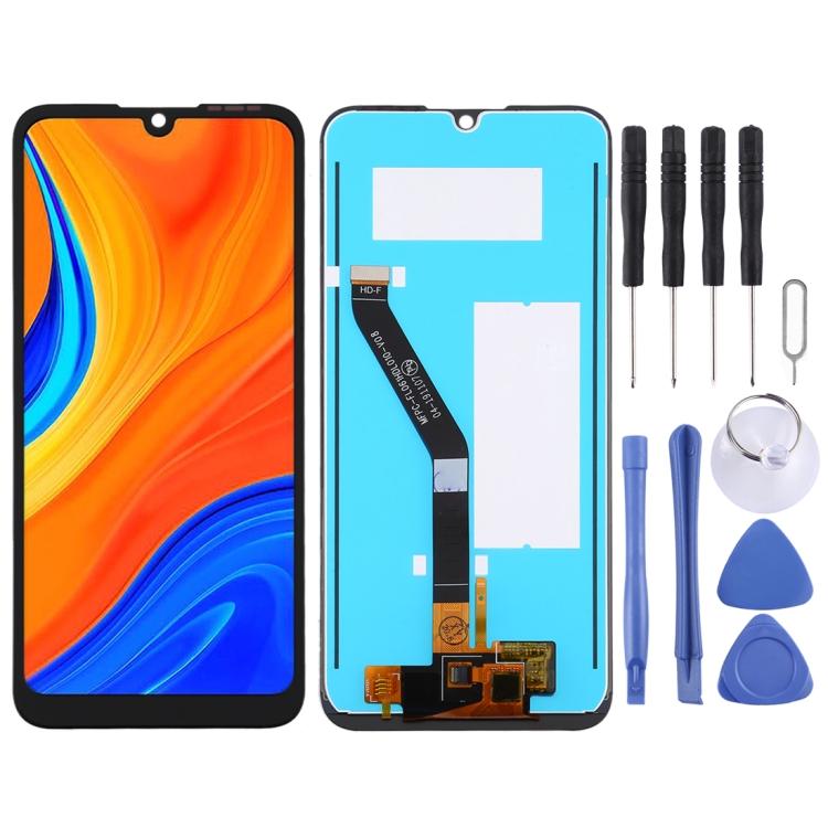 

Повний комплект РК-екрану та дигітайзера для Huawei Y6s 2019(Чорний) чорний