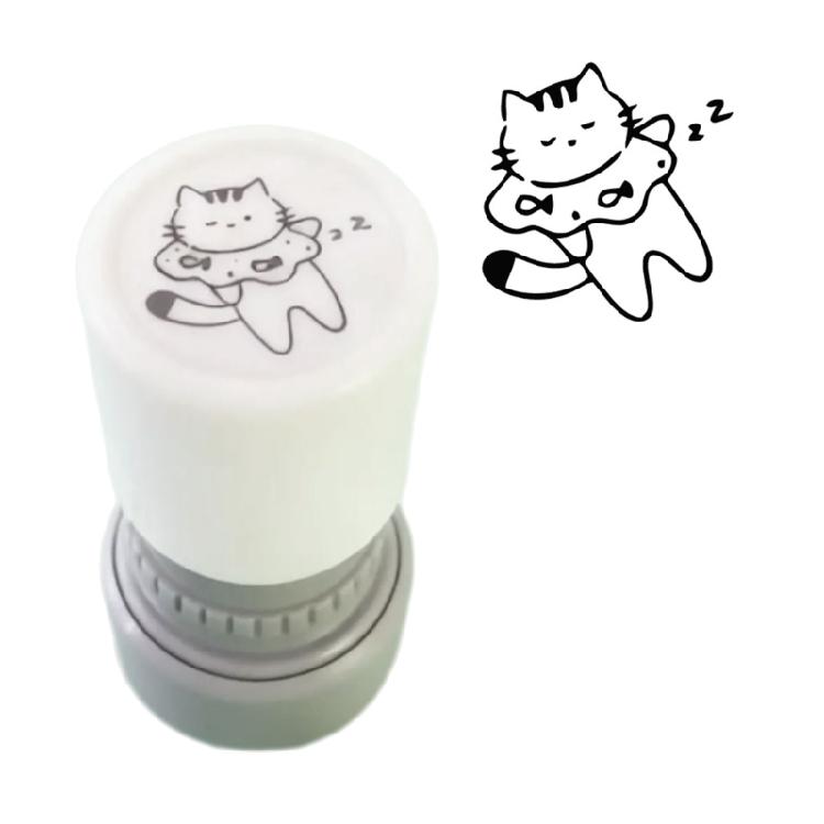 Kitten Stamper for Card Making Journal Scrapbooking Photo Album Children Motivational Stamper for Classroom Rewarding