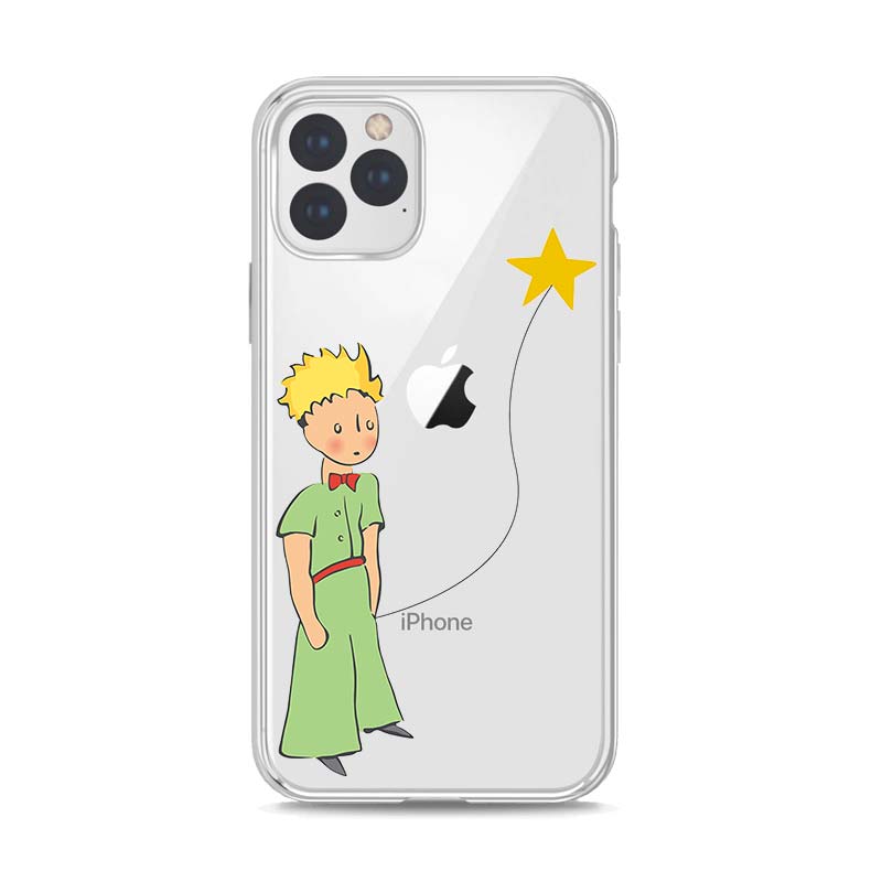 The Little Prince And Fox Silicone Cover For Apple IPhone 13 12 Mini 11 Pro XS MAX XR X 8 7 6 6S 5 Plus SE Phone Case